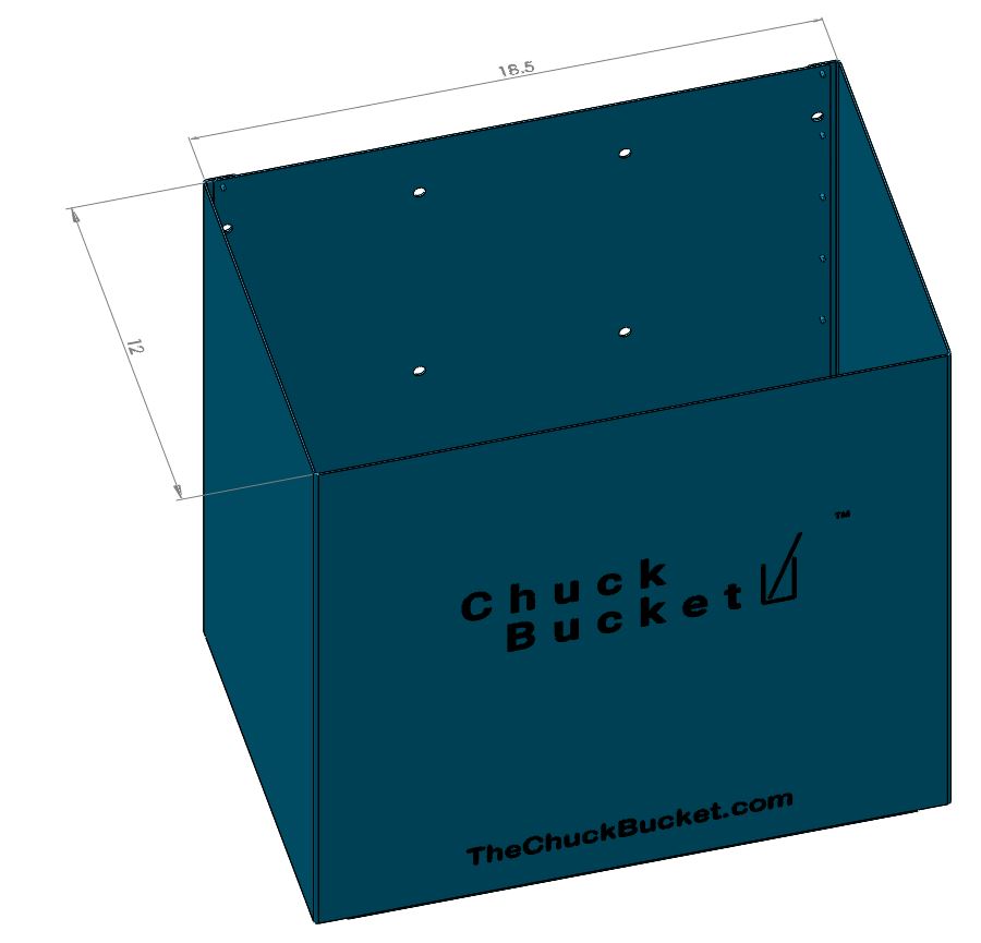 Chuck Bucket Ski Rack w/Base Post - SOLD OUT