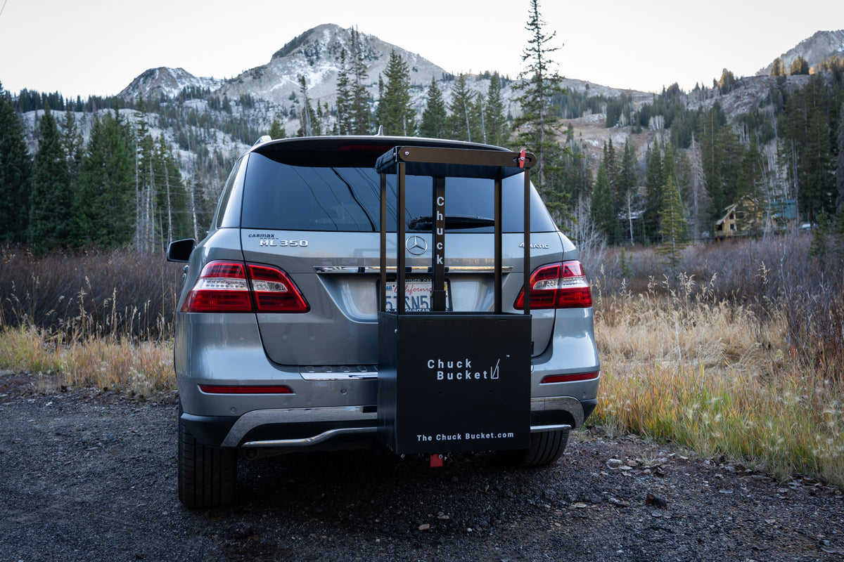 Chuck Bucket The Chuck Rack: Hitch Bike Rack and Chuck Bucket Ski Rack – The Chuck ...