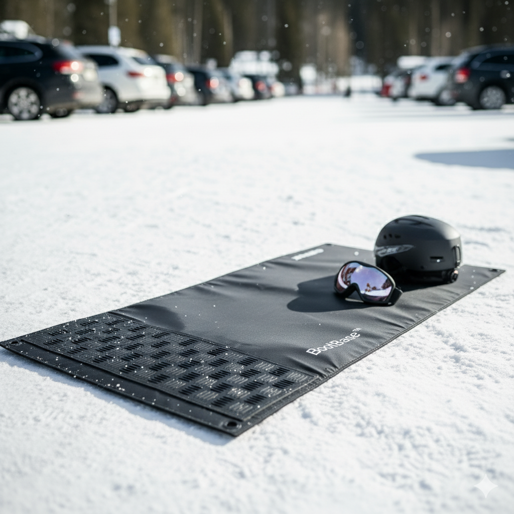 BootBase™ Mat Pre‑Order | Rugged Waterproof Mat for Skiers – Chuck
