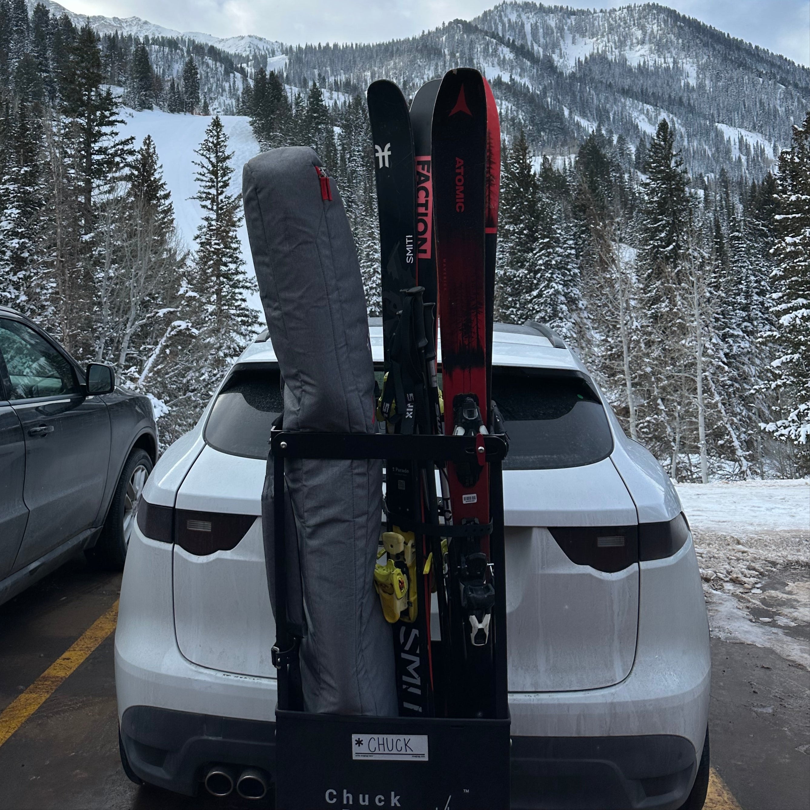 Chuck Bucket Chuck Bucket® | Hitch-Mounted Ski Rack for Adventure Travel