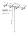 Chuck Rack Vertical Bike Rack - Attachment Only