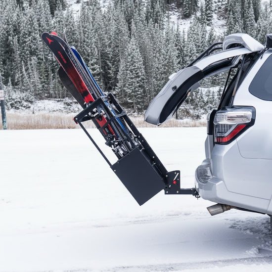 Chuck Bucket Chuck Bucket Ski and Snowboard Carrier | 90° Tilting Hitch Rack